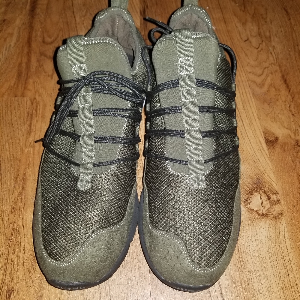 Olive green H&M men sneakers